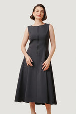 Active Stretch: A-Line Front Zip Dress