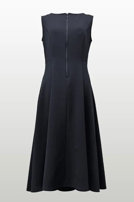 Active Stretch: A-Line Front Zip Dress