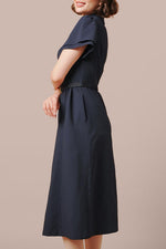 Stretch soccer: shirt dress