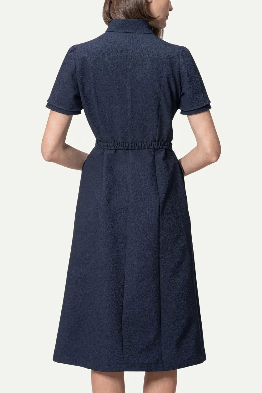 Stretch soccer: shirt dress