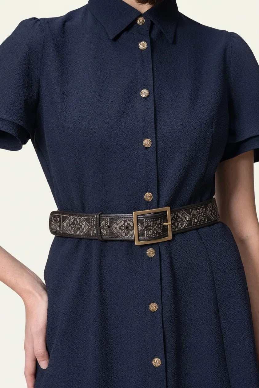 Stretch soccer: shirt dress