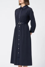 Comfort Georgette: Shirt Dress