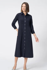 Comfort Georgette: Shirt Dress