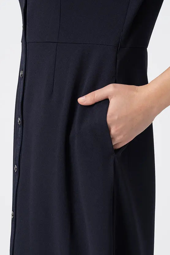 Comfort Georgette: Shirt Dress