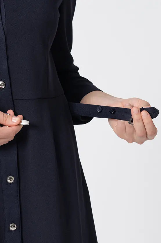 Comfort Georgette: Shirt Dress