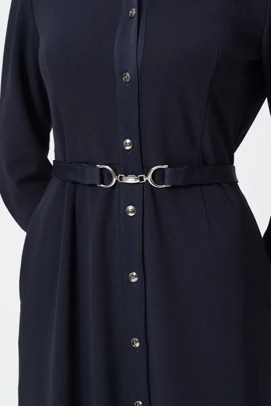 Comfort Georgette: Shirt Dress