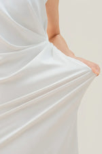 Active Stretch: Active Stretch White Sash T-Dress