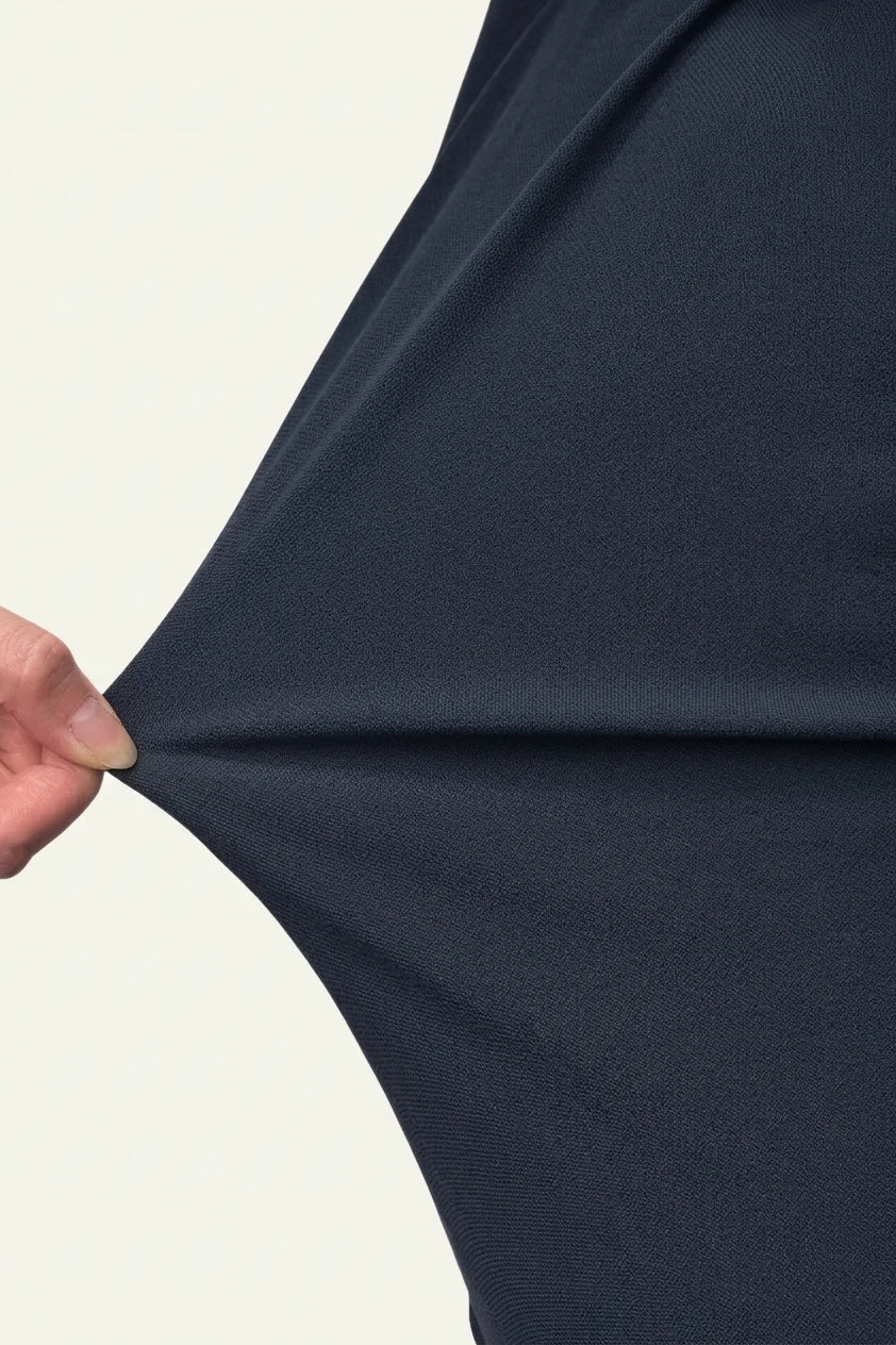 Cotton Blend Soft-Touch: T-shirt with sash