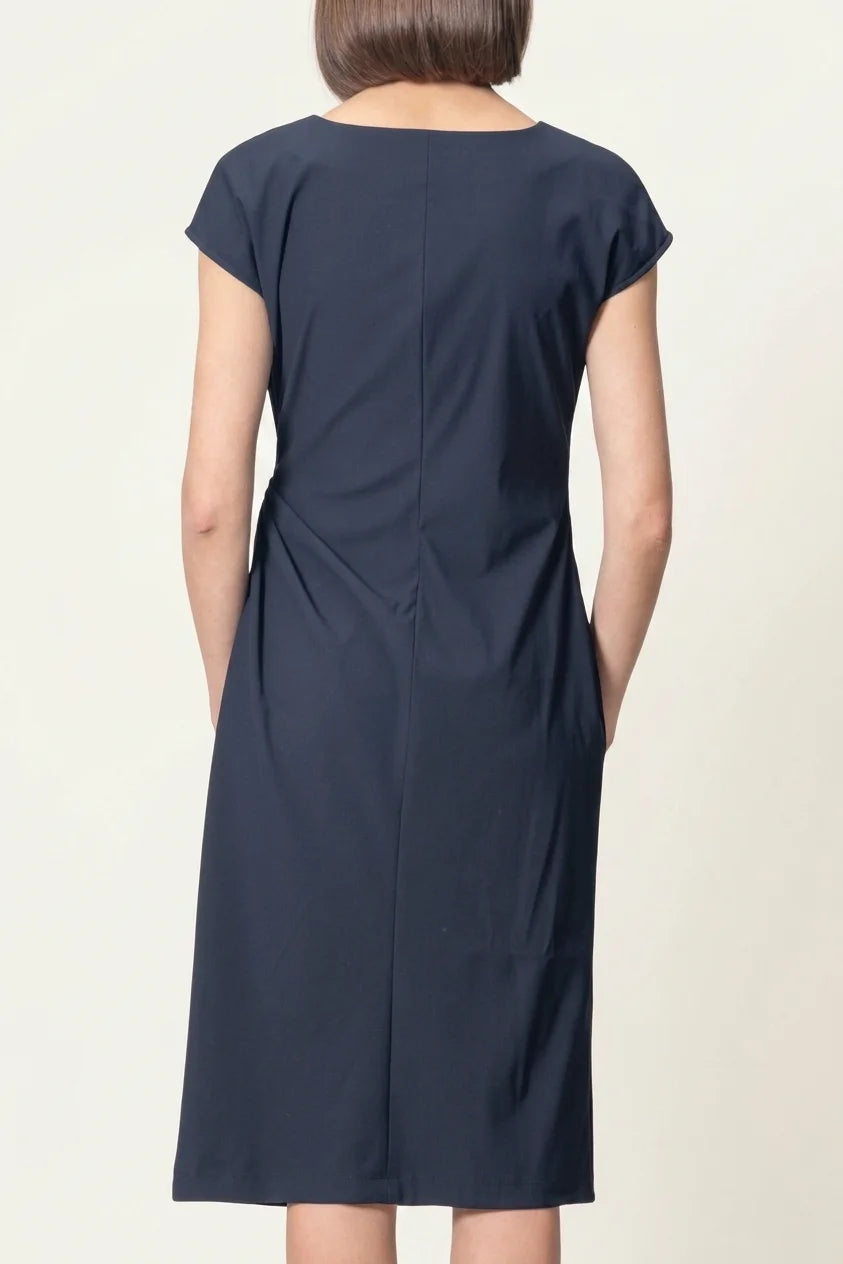 Cotton Blend Soft-Touch: T-shirt with sash
