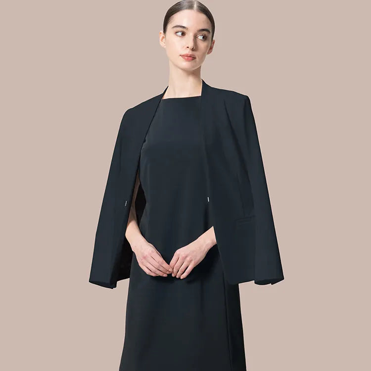 Can be worn as a set with the same material jacket or individually
