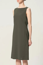 Tech Jersey: Minimalist Dress - Midi Length