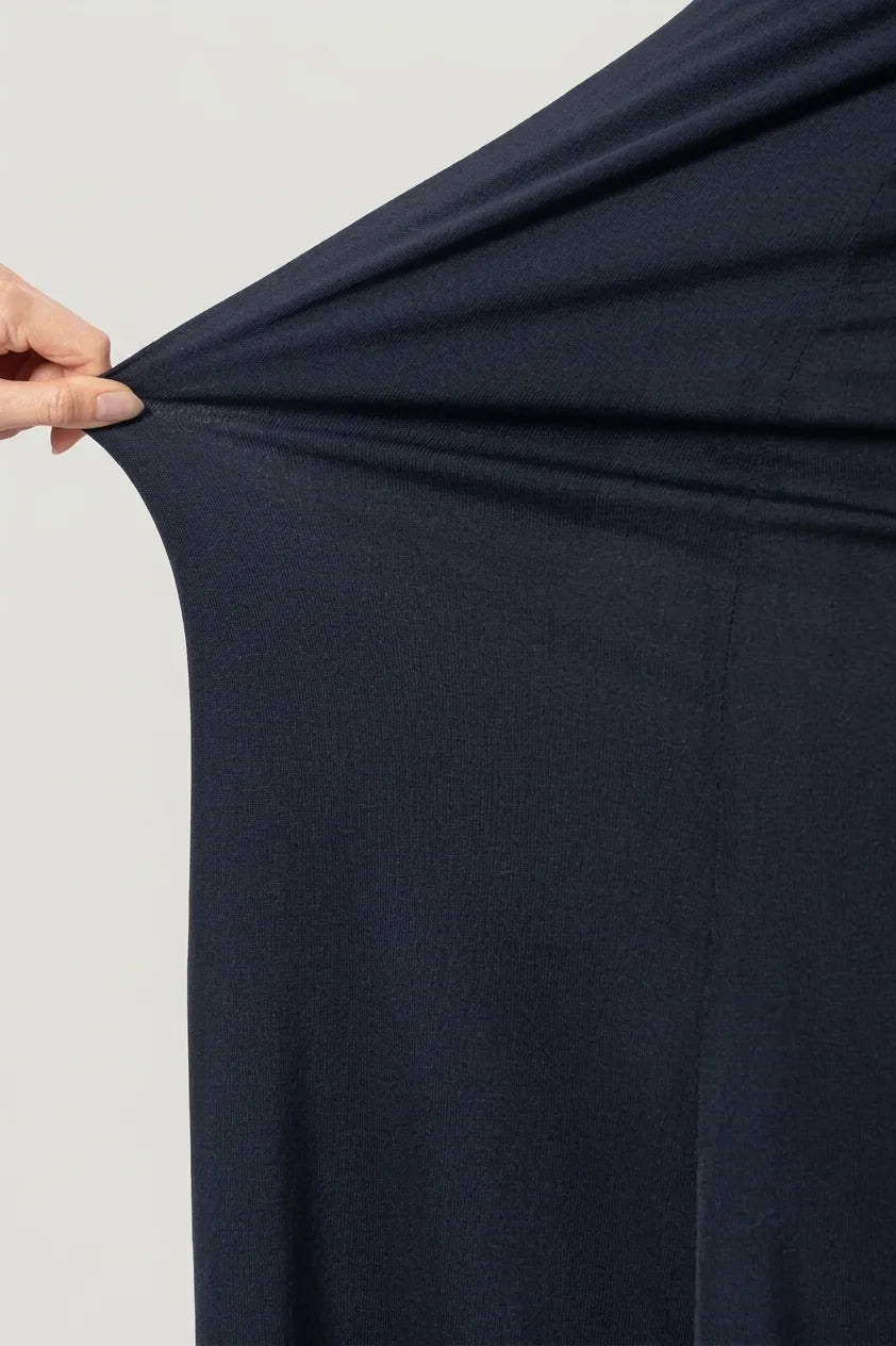 Stretch Jersey Long Marilyn Dress