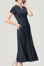 Stretch Jersey Long Marilyn Dress
