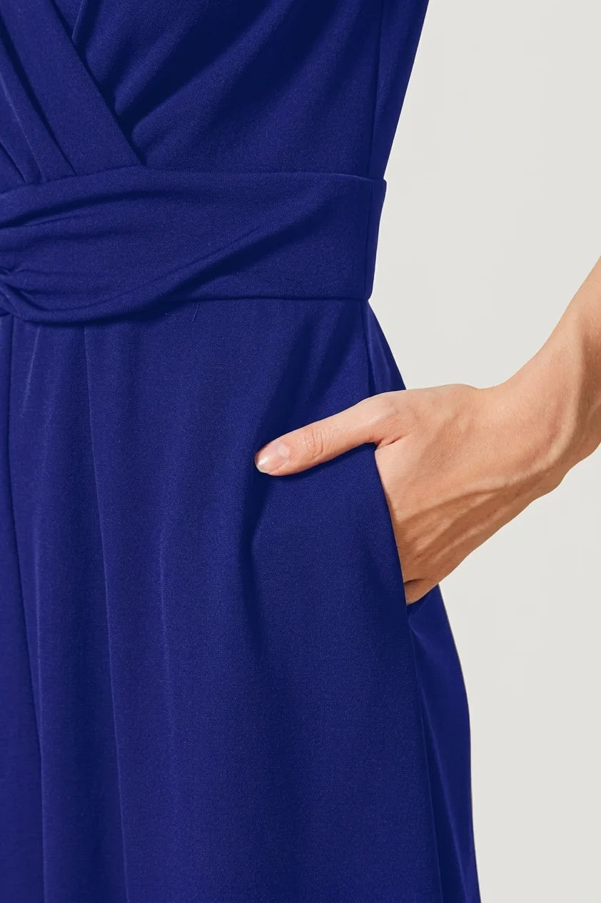 Stretch Jersey Long Marilyn Dress