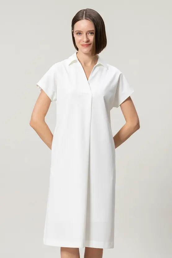Tech Jersey: Shirt Dress