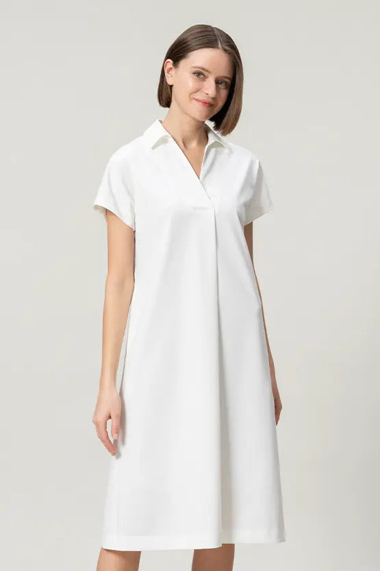 Tech Jersey: Shirt Dress