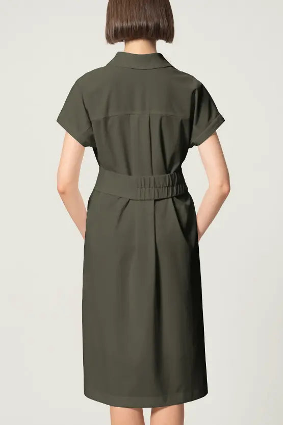 Tech Jersey: Shirt Dress