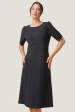 Smart Stretch: Smart Stretch Dark Navy A-Line Dress