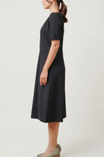 Smart Stretch: Smart Stretch Dark Navy A-Line Dress