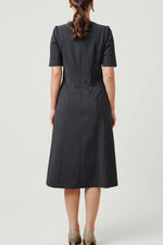 Smart Stretch: Smart Stretch Dark Navy A-Line Dress