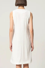 Tech Jersey: Front Button Dress