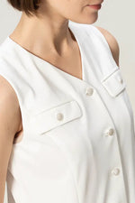 Tech Jersey: Front Button Dress