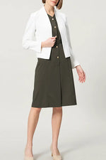 Tech Jersey: Front Button Dress