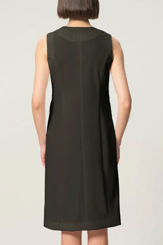 Tech Jersey: Front Button Dress