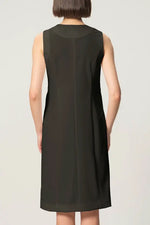 Tech Jersey: Front Button Dress