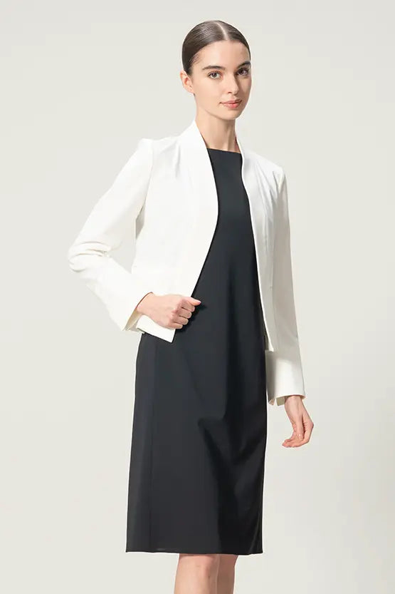 Tech Jersey: Minimalist Dress - Midi Length