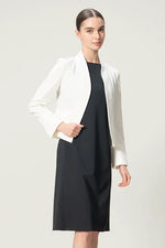 Tech Jersey: Minimalist Dress - Midi Length