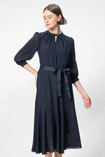 Stretch Chiffon: Long Mermaid Dress