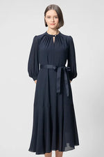 Stretch Chiffon: Long Mermaid Dress