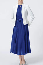 Stretch Chiffon: Long Mermaid Dress