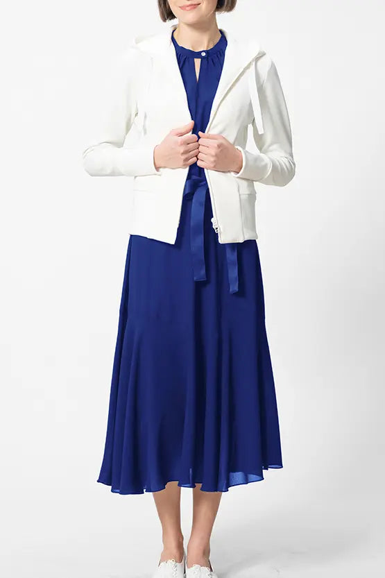 Stretch Chiffon: Long Mermaid Dress