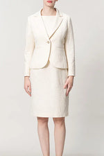 Stretch tweed: tailored jacket