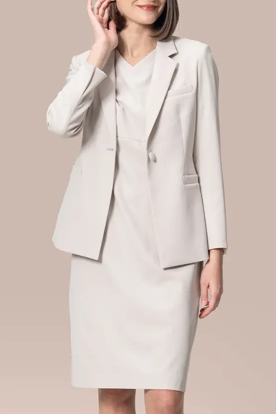 Smart Stretch: V-neck Essential Dress