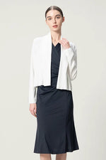 [Ice Jersey] Gathered Dress