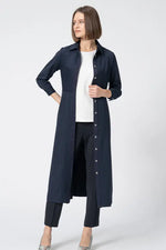 Active Warm Pinstripe: Shirt Dress