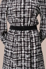 Pluella Georgette: kay me Glen Check Princess Dress