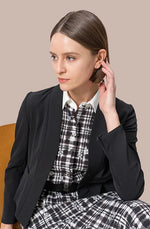 Pluella Georgette: kay me Glen Check Princess Dress