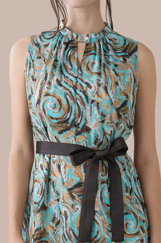 Stretch Chiffon: Long Mermaid Dress