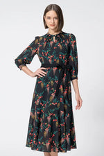 Stretch Chiffon: Long Mermaid Dress