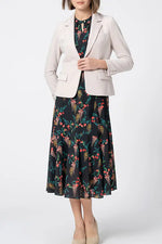 Stretch Chiffon: Long Mermaid Dress