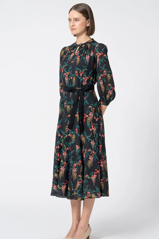 Stretch Chiffon: Long Mermaid Dress