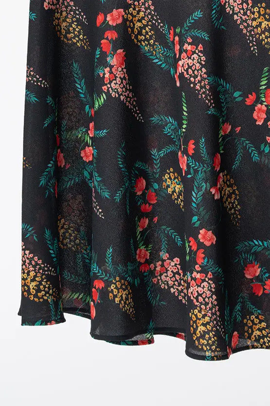 Stretch Chiffon: Long Mermaid Dress