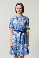 Stretch Chiffon: Knee-Length Mermaid Dress