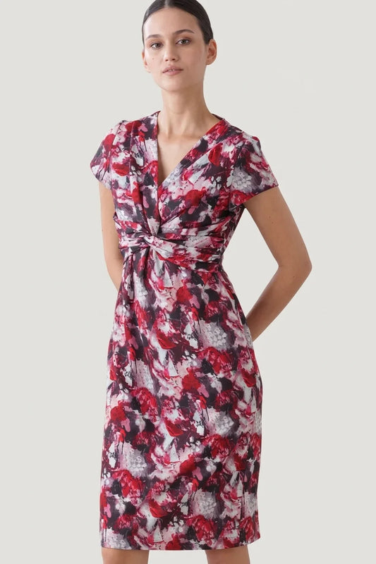 Stretch Jersey: Passion Twist Dress (Knee-Length)
