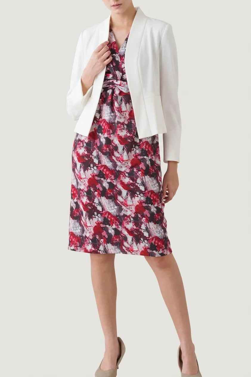 Stretch Jersey: Passion Twist Dress (Knee-Length)