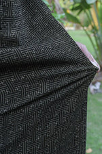 Oshima Tsumugi Design Stretch Georgette: Shirt Dress